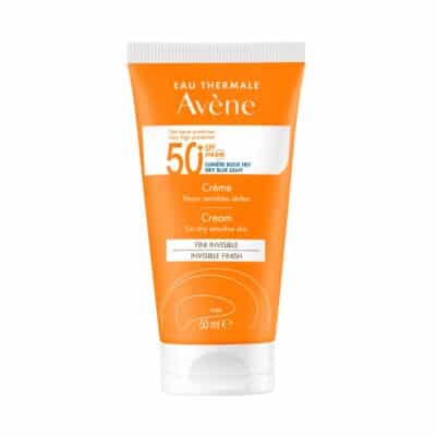 Avene Invisible Finish hev blue light Sun Cream SPF50