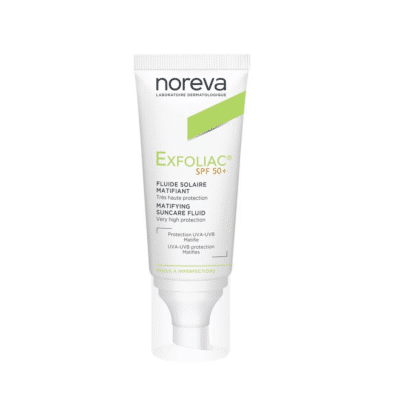 Noreva Exfoliac Matifying Suncare Fluid SPF50