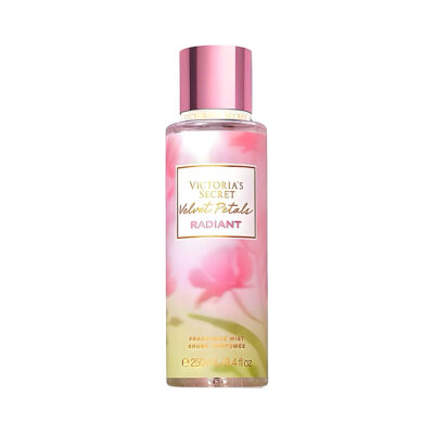 victorias secret velvet petals radiant body mist 250ml