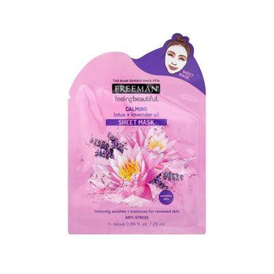 Freeman Lotus and Lavender Oil Sheet Mask