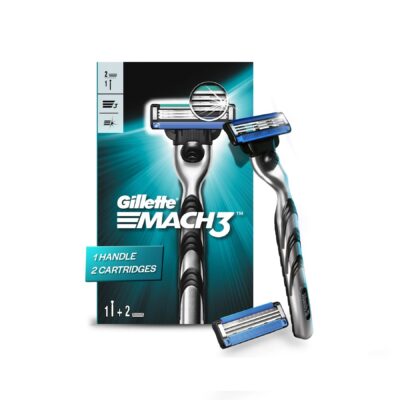 Gillette Mach3 Razor with 2 refills