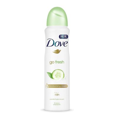 Dove Go Fresh Cucumber And Green Tea Anti Perspirant Spray 150ml