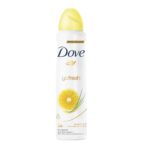 Dove Go Fresh Lemon Scent Anti Perspirant Spray 150ml