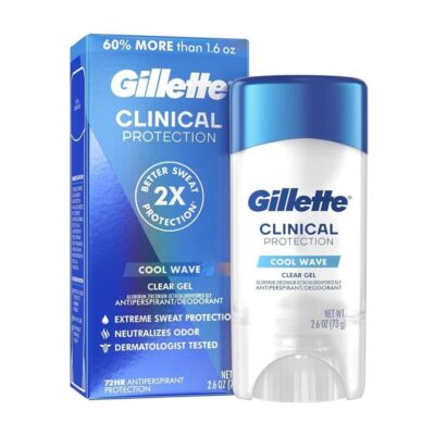 gillette cool wave clear gel