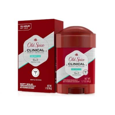 Old Spice Clinical Sweat Defense Anti Perspirant And Deodorant , Pure Sport Plus 48g