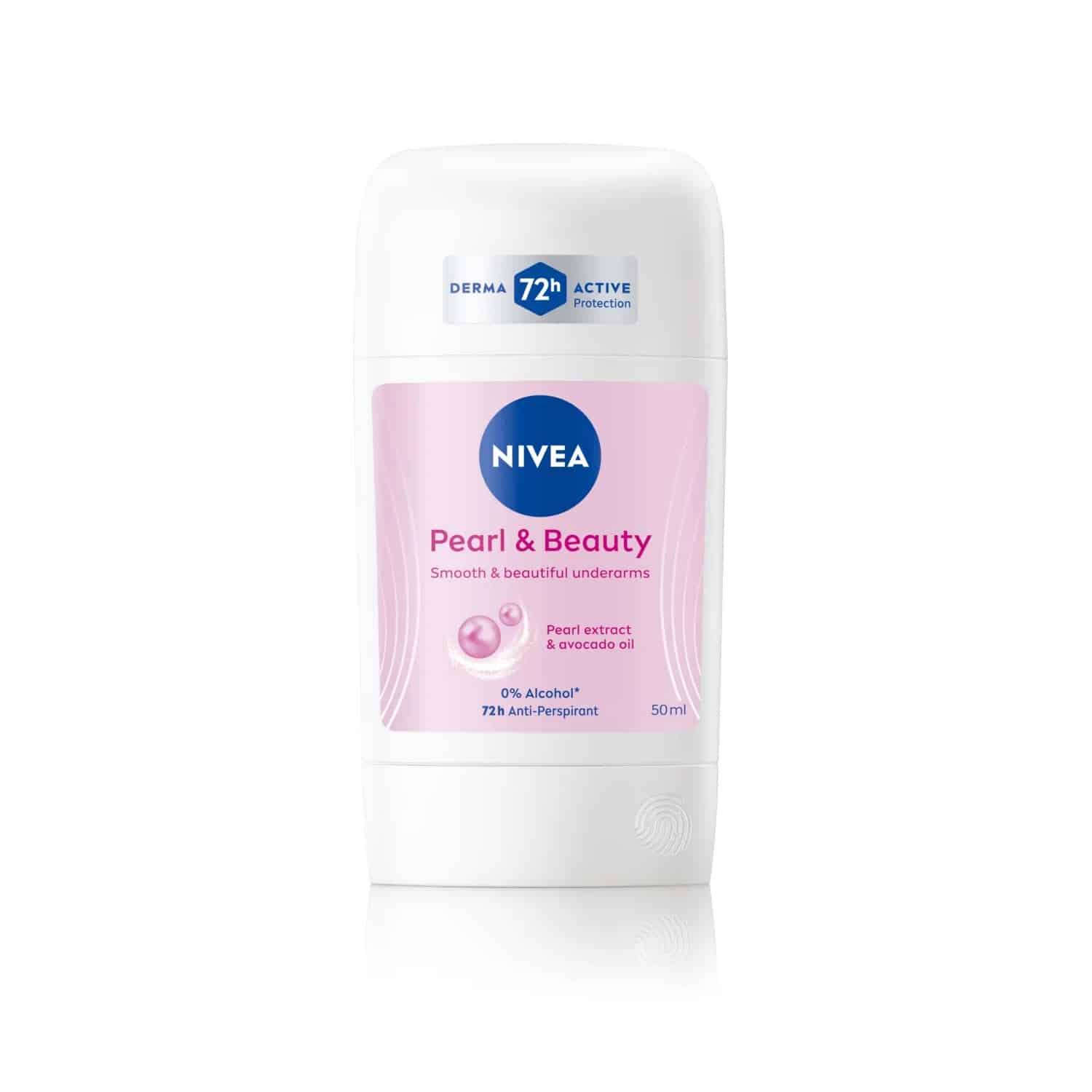 Nivea Pearl and Beauty 72h Anti-Perspirant Stick 50ml Pearl and Beauty Stick