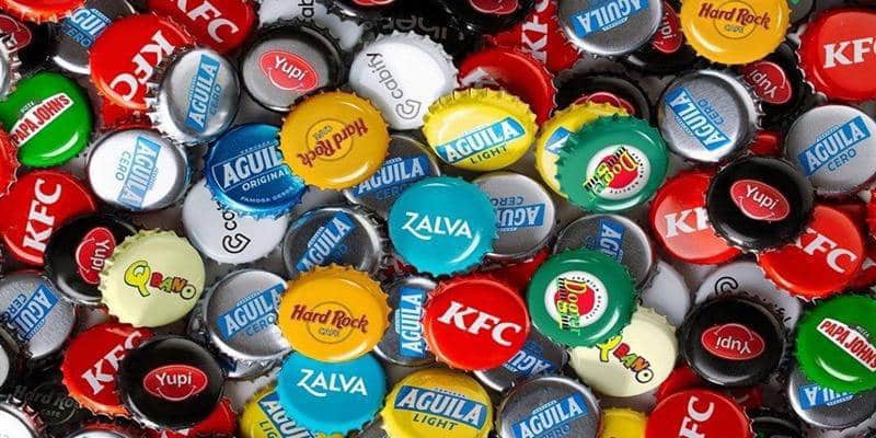gillete bottle caps idea