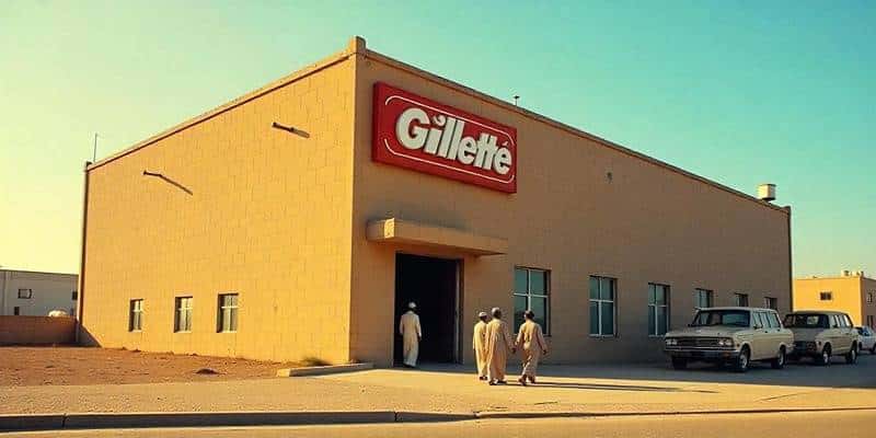 gillette company in Iran