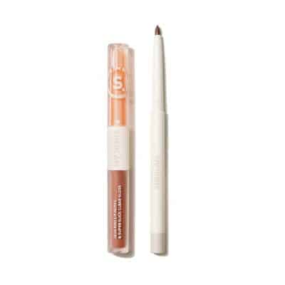 Sheglam Soft 90's Glam Lip Liner And Lip Duo Set , Pouty Nude