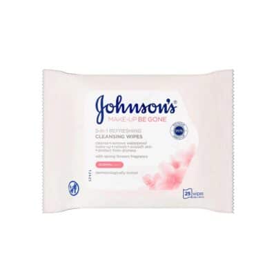 johnsons make-up be gone wipes 25pcs
