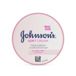 johnsons soft face and body cream 200ml