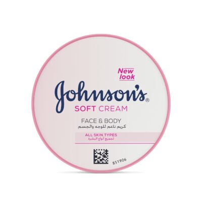 johnsons soft face and body cream 200ml