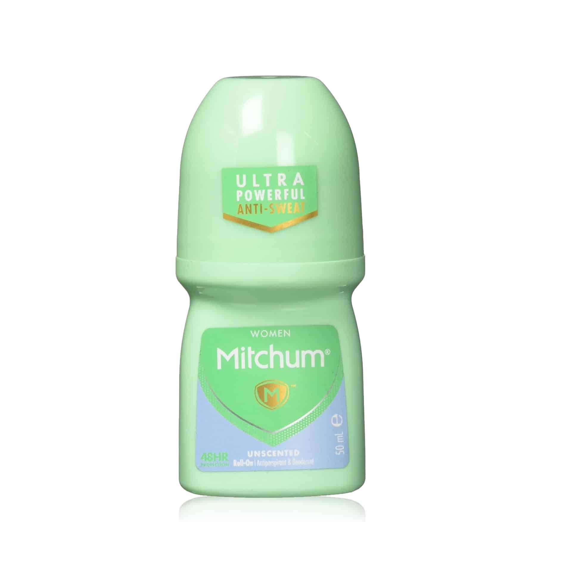 Mitchum Women Antiperspirant And Deodorant Roll On , Unscented 50ml Mitchum Women Antiperspirant And Deodorant Roll On , Invisible Unscented 50ml