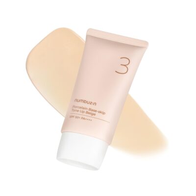 Numbuzin No3 Porcelain Base Skip Tone Up Beige, 50ml