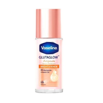 Vaseline GlutaGlow Ampoule Roll On Serum Deodorant Bright And Renew 45ml
