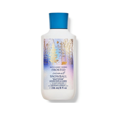 frosted coconut snowball lotion