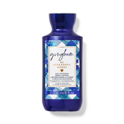 gingham lotion