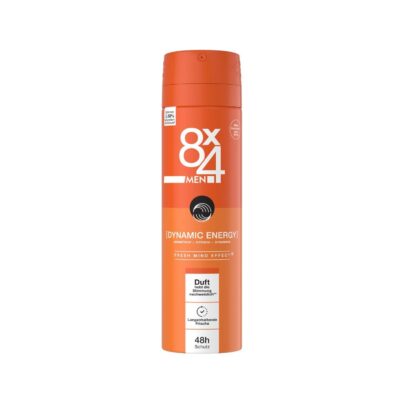 8x4 Spray Dynamic Energy Deodorants 150ml