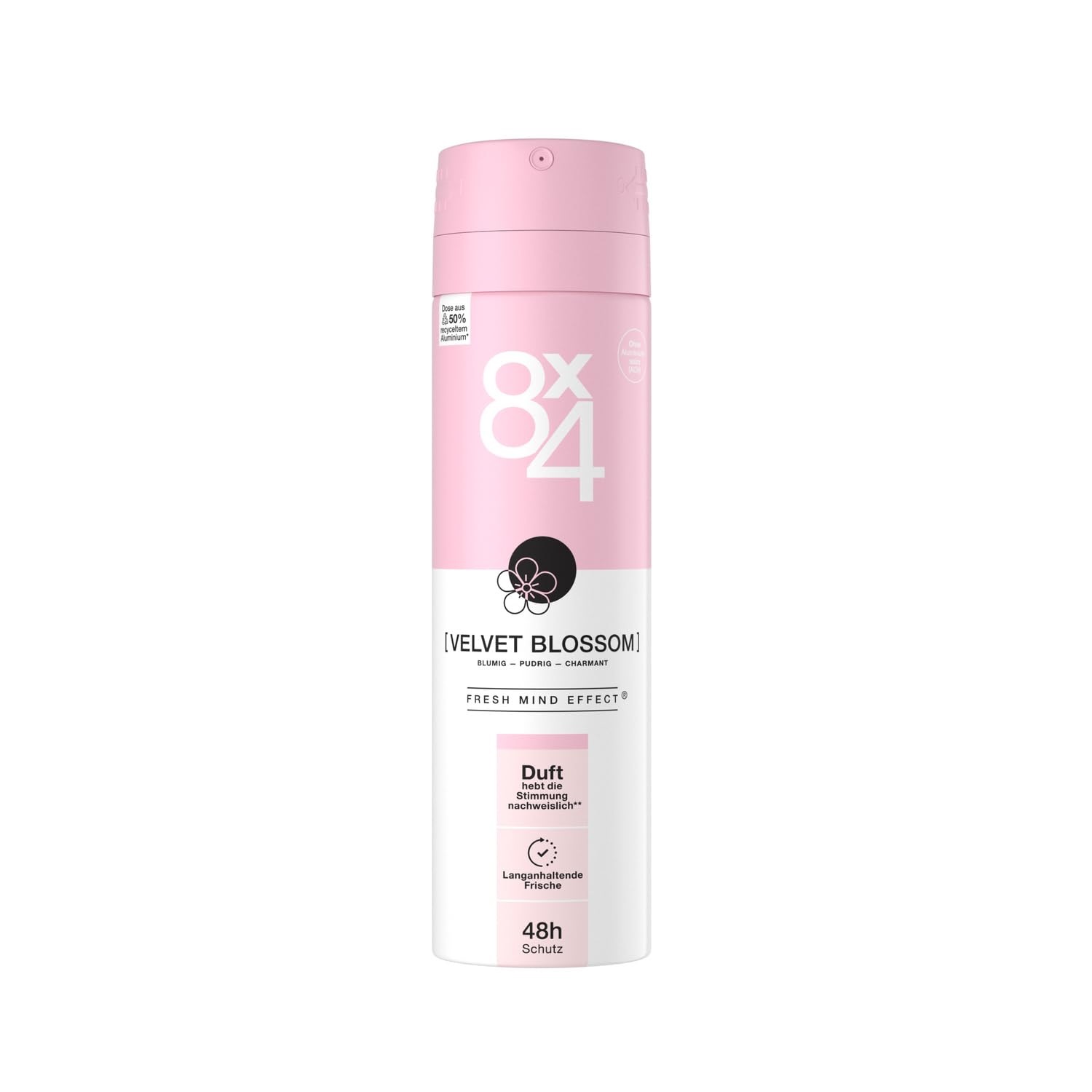 8x4 Spray Velvet Blossom Deodorants 150 ml 8x4 Spray Velvet Blossom Deodorants 150 ml
