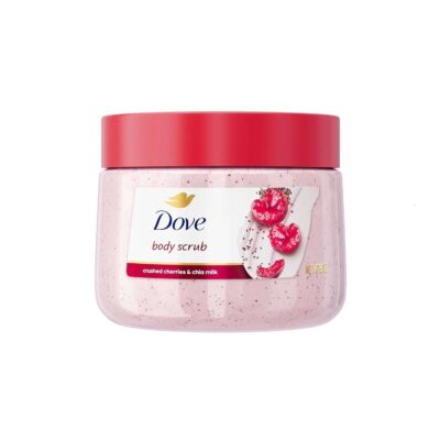 Dove Crushed Cherries And Chia Milk Body Scrub 425g
