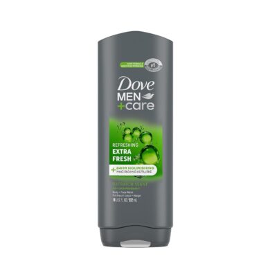 Dove Men Care Body And Face Wash, Refreshing Extra Fresh 532ml