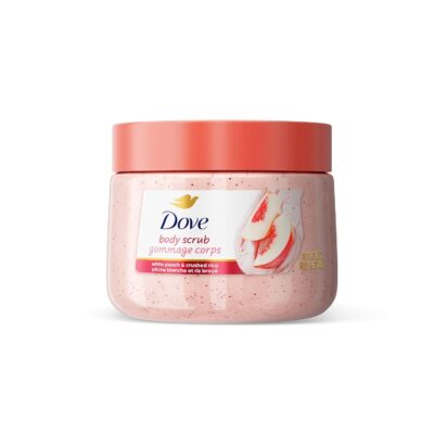 Dove White Peach And Crushed Rice Body Scrub 425g