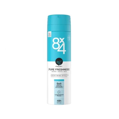 8x4 Spray Pure Freshness Deodorants 150ml
